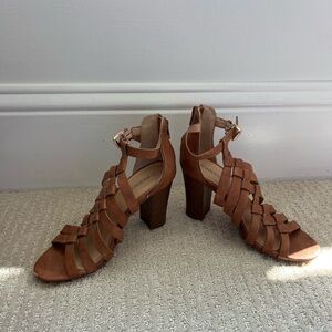 Francesca’s Brown Heeled Sandal